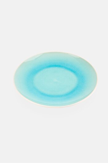 Fissman Ceramic Dessert Plate Celine Series, Teal
