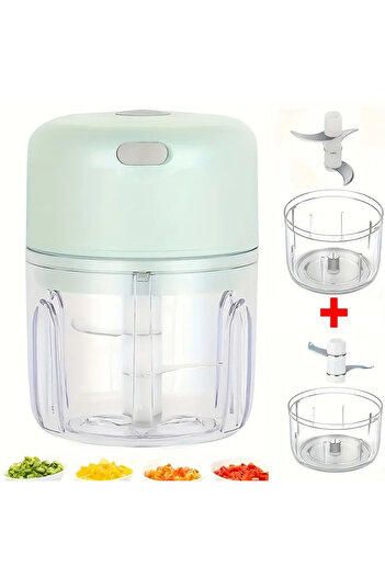 Choice Green Set Multifunctional Cooking Machine Automatic Household Meat Grinder Baby Supplementary Food S