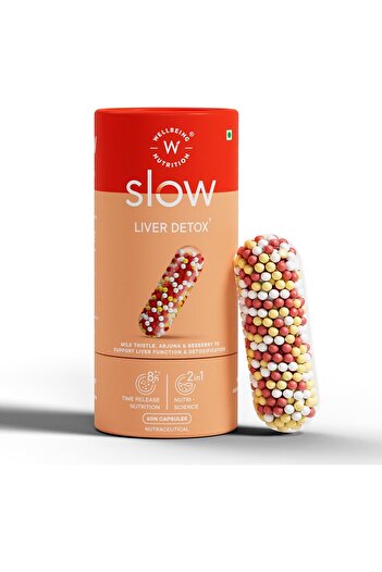 Wellbeing Nutrition Slow Liver Detox 60 Capsules