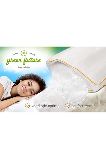 Green Future Wool Pillow 37x37 - Merino Wool