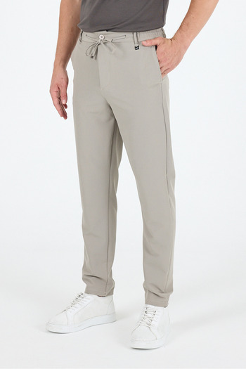 Rodi Spor Ve Günlük Rahat Cool Gri Esnek Kumaş Erkek Jogger Pantolon Eşofman Altı 3670