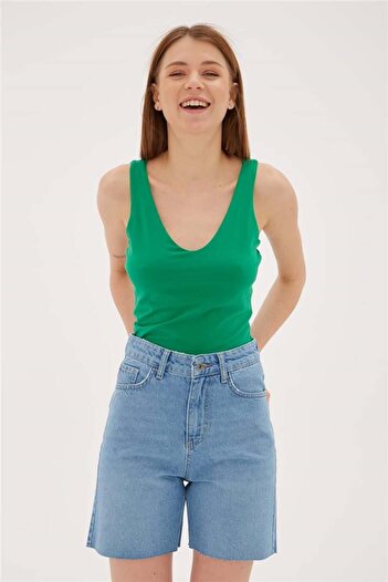 Fashion Friends Πλεκτό εσώρουχο με κανονική εφαρμογή με στρογγυλή λαιμόκοψη με χοντρό λουράκι ATHLETIC 24Y0535K1