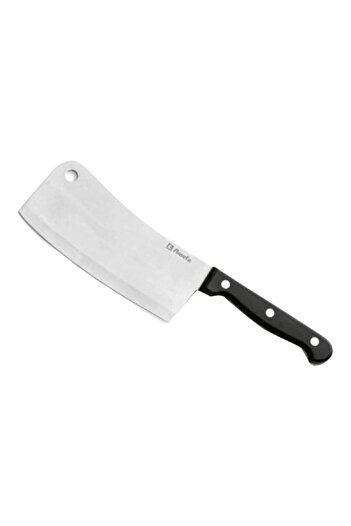Amefa Dishwasher Safe Stainless Steel Cleaver Knife Silver and Black