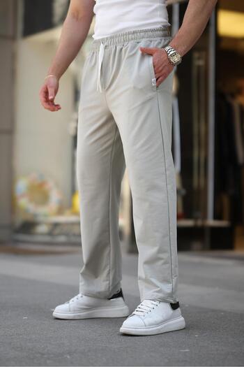 Madmext Çağla Green Relaxed Fit Men's Sweatpants E6575