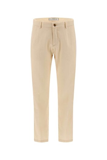 Guess Myron Men's Linen Blend Regular Fit Trousers