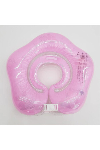 hazelin Baby Girl Pink Safety Locked Swimming Neck Ring Hzl25S-Br01