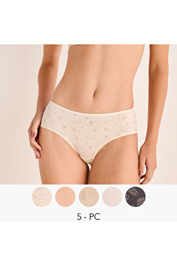 FAV Set of 5 - Assorted Briefs with Elasticated Waistband