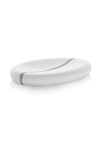Kela Talus white polyresin soap dish
