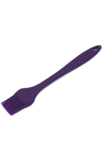 Chef Craft Premium Dishwasher Safe Silicone Basting Brush Purple 10.25inch