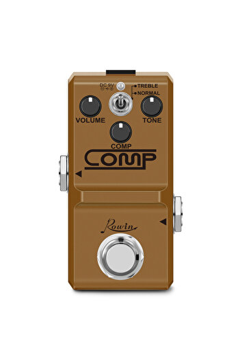 Choice Compressor Rowin Pedal Para Guitarra Super Tiny Effects NANO Looper Flanger Booster Frenzy Compresso