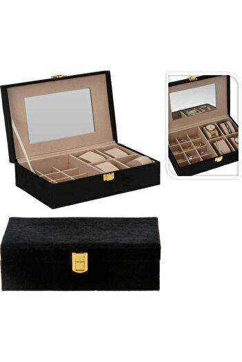 Ginza Black velvet jewelry box