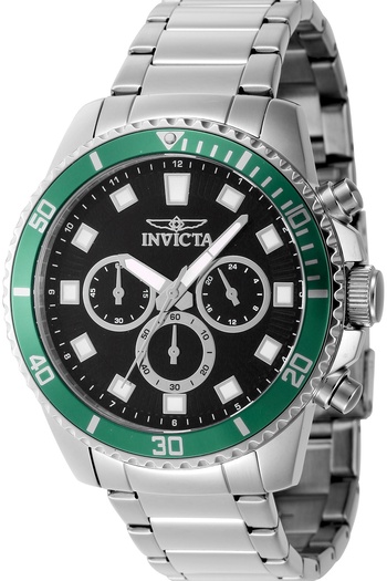 Invıcta Ρολόι Invicta για άνδρες 46051 Pro Diver σε ασημί απόχρωση με μαύρο καντράν