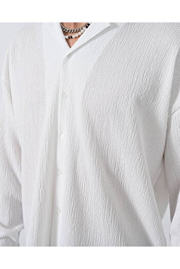 MARRAKECH Men's Crinkle Long Sleeve Shirt