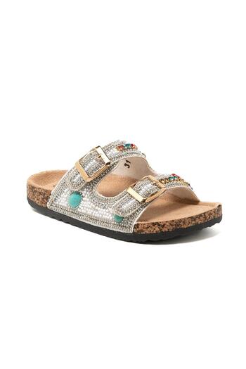 Guja Women / Girls Slippers 25Y106-4 by Guja White 31-36