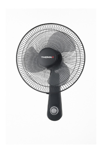 TWOMAX Wall fan, 3 Speed control, TM-221, Black
