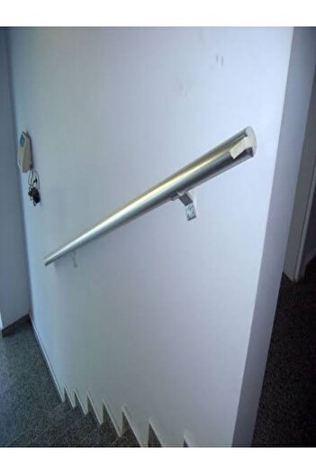 Nalbur Bakkal Alüminyum Duvar Merdiven Duş Banyo Tutamak ( 200 Cm )- 40mm Çap - 2,5 MM Et kalınlık
