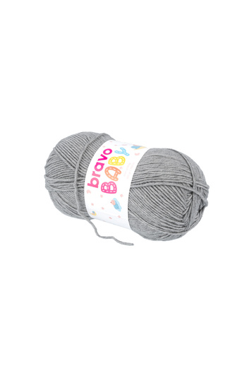 Bravo Baby Anti-Pilling (Anti-Pilling) Baby Wool 100 Gr 250 Meters (Color Code: 920) Light Gray