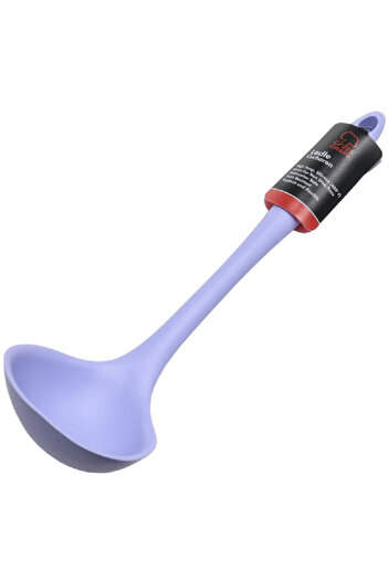 Chef Craft Premium Silicone Stain Resistant Cooking Ladle Pastel Blue 11.25inch