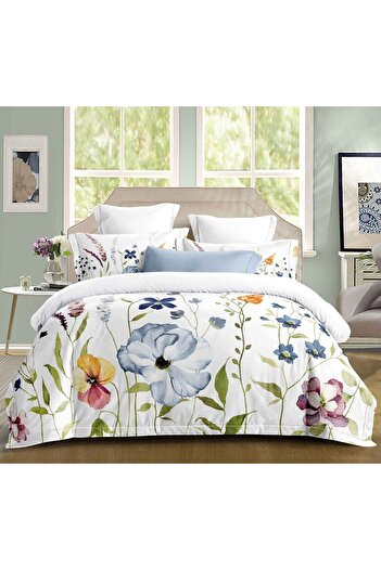 CHIRASO CHIRASO bedding set, SUMMER cotton, Fitted sheet 180x200+25cm, Duvet cover, 2 pillowcases