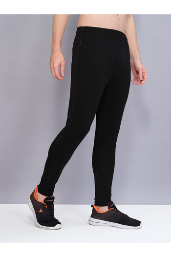 Technosport By Styli Solid Elasticated Waistband Track Pants
