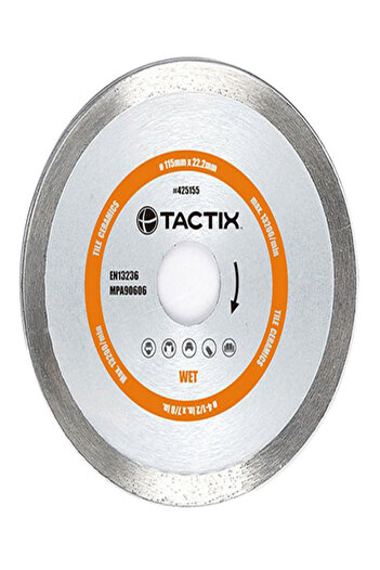 Tactix 13200RPM Break-Resistant Tile Blade for Wet Surfaces