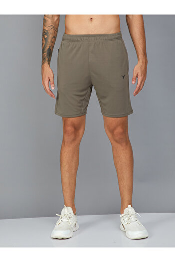 Technosport By Styli Solid Regular Fit Shorts