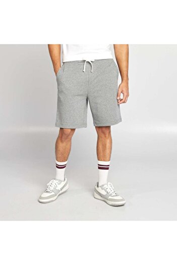 KIABI Lightweight sweatshirt fabric Bermuda shorts GREY