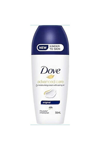 Dove Antiperspirant Dove Advanced Care Original, 50 ml, fara alcool, protectie 48 ore, roll-on