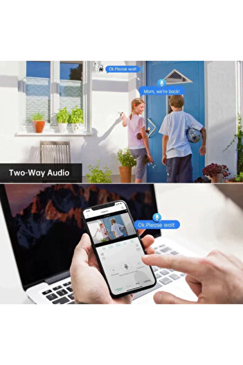 COBI SMART® Set of 3 Wi-Fi IP surveillance cameras JT-8160, 355° rotation, Full HD 2MP, includes 3 x 32 GB