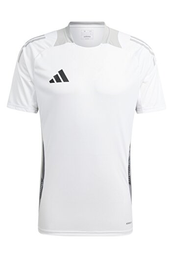 adidas Tiro24 C Tr Jsy Ανδρικό Αθλητικό Μπλουζάκι Καθημερινής Προπόνησης Λευκό