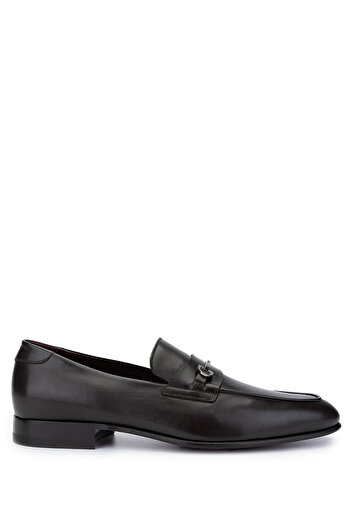Valentino Men's Genuine Leather Brown Classic Shoes