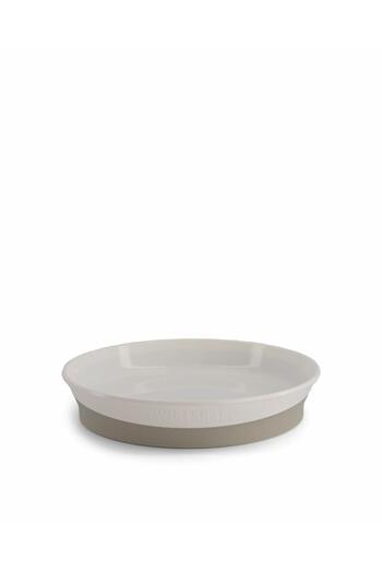Twistshake White Covered Baby Kids Plate (6+ Months)