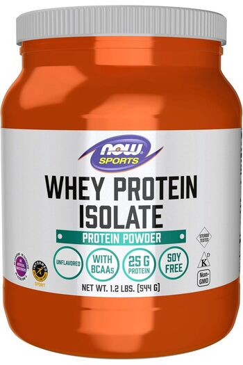 Now Sports Whey Protein Isolate, 1.2 Lb