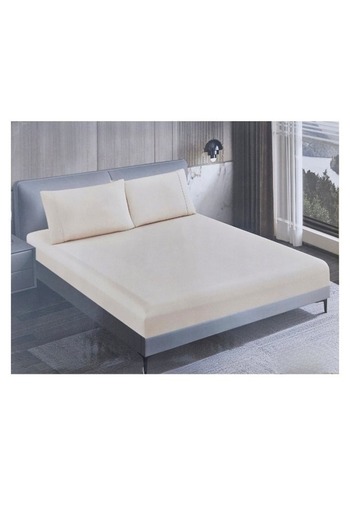 smart home 2-piece fitted sheet set - single sheet 200x140+30 cm + pillowcase 50x75