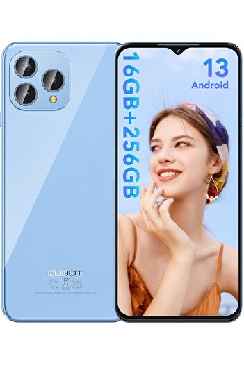 Cubot هاتف P80 أندرويد، 16 جيجابايت RAM + 256 جيجابايت ROM، شاشة FHD+ 6.58"، بطارية 5200 مللي أمبير، 48MP + 24MP ثلاثية