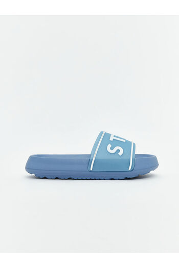 LC Waikiki Blue Single Strap Boy's Slippers