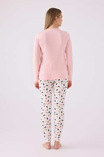 Arnetta 100% Cotton Cat Mother and Daughter Pajamas Set, (Priced Separately)