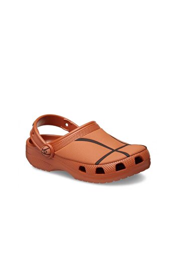 Crocs Classic Basketball Clog K Kids Slippers - Soil