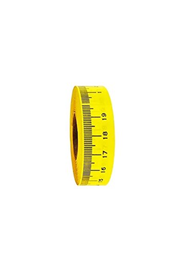 OEM Adhesive Measuring Tape Roll for Tailoring and Marking, Scale in Centimeters, 20 Meters Long