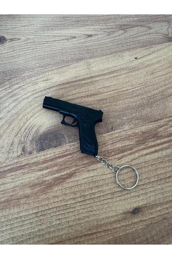 BatuBilge3d Pistol Shaped Water Bottle Keychain |   3D Printing Pla |   7X5 cm Decorative and Functional