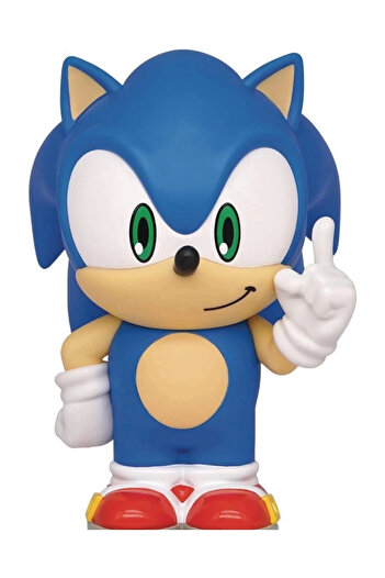 karinabest Sonic The Hedgehog PVC Figural Coin Bank Monogram Sonic Figură Pușculiță