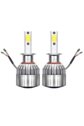 TECHSTAR Set of 2 Techstar® C6 Auto LEDs, H3, 36w, 3800 Lumens, 6500K, AUTO, 12-24 Volts, COB