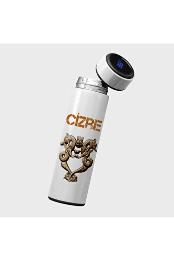 ZERYA Cizre Designed Thermos - Cizre Picture Thermos