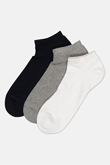 RBX Men 3 Pair Solid Socks, Multicolor