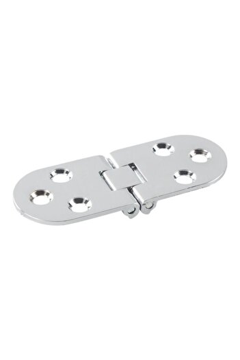 Sunmostar Set 4 Folding Hinges for Furniture, Sunmostar, Zinc, Silver