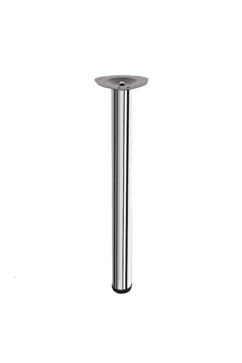 GTV Picior de masă, Oțel, 710x60 mm, crom lucios, 4 bucăți
