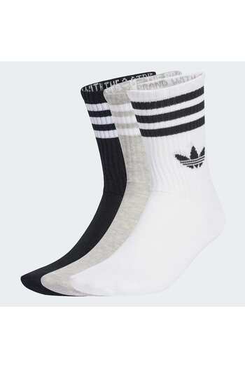 adidas 3-Stripes Crew Çorap 3 Çift