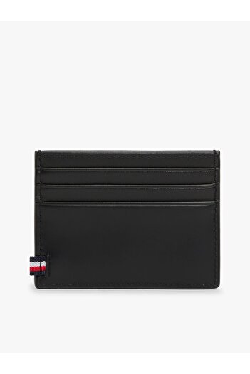Tommy Hilfiger TH FOUNDATION CC HOLDER Pánský černý držák na karty AM0AM13506BDS