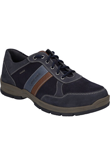 Josef Seibel JOSEF SEIBEL Lenny 51 | Halbschuh für Herren | Blau Lenny 51, indigo-kombi