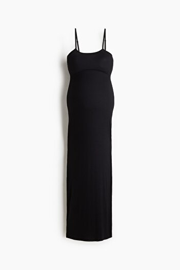 H&M MAMA Lastik Örgülü ve Askılı Elbise